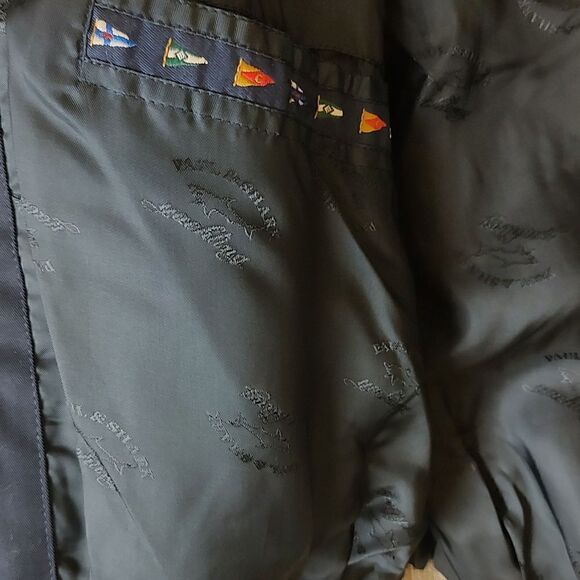 Paul & Shark Men's Zip Front Sweater Academia Grandpa Jacket Tan Size M - Picture 15 of 16